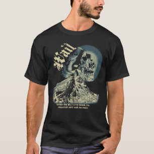 T-shirt Wail - Design gothique de Streetwear