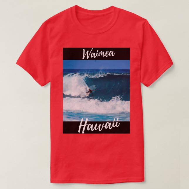 T-shirt Waimea Hawaii (Design devant)
