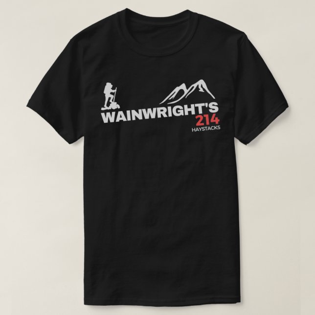 T-shirt Wainwrights 214 Haystacks (Design devant)