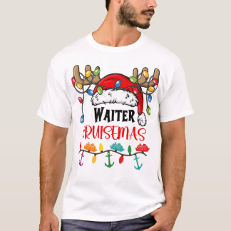 T-shirt Waiter Cruisemas Matching Christmas Pajamas