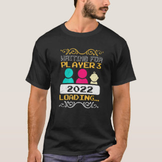 T-shirt Waiting For Player 3 2022 Father Gift