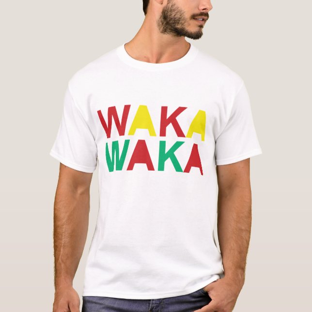 T-shirt Waka-waka cette fois pour l'Afrique (Devant)