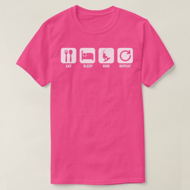 T-shirt wakeboard (Design devant)