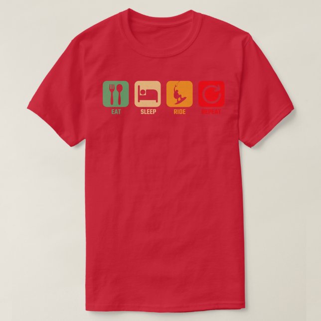 T-shirt wakeboard 1 (Design devant)