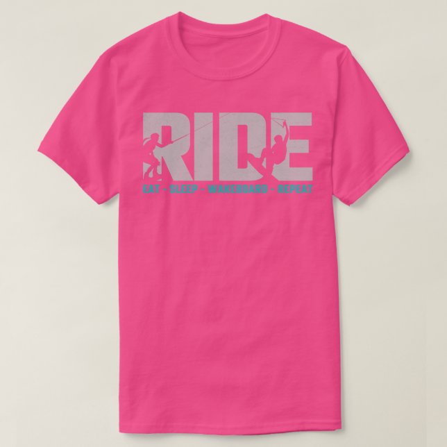 T-shirt wakeboard 6 (Design devant)