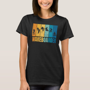 T-shirt Wakeboard Lifestyle Palmiers Vintages