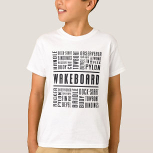 T-shirt Wakeboard Wakeboard Wake Wakeboard Amateurs Wakebo
