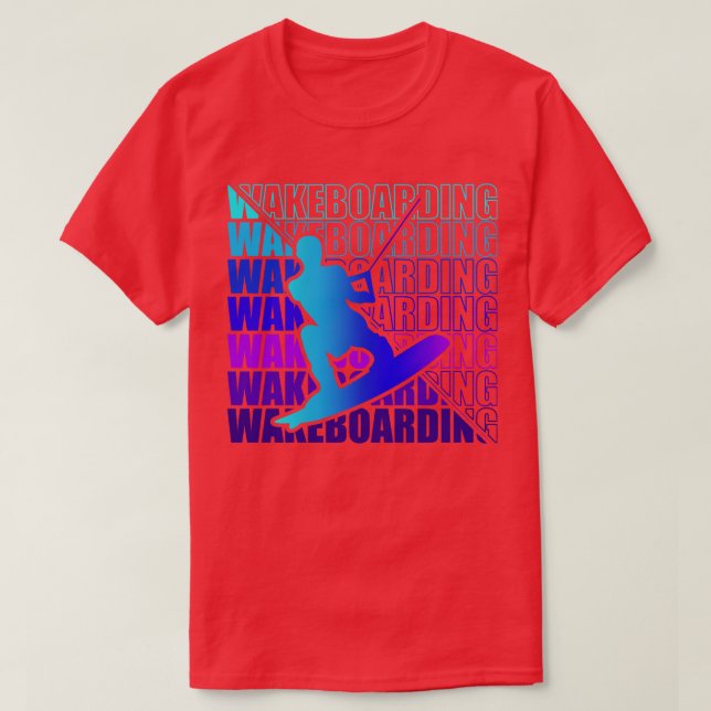 T-shirt Wakeboard Wakeboard Wakeboard Freestyle DNA 2 (Design devant)