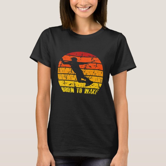 T-shirt Wakeboard Wakeboard Wakeboard Freestyle Wake (Devant)