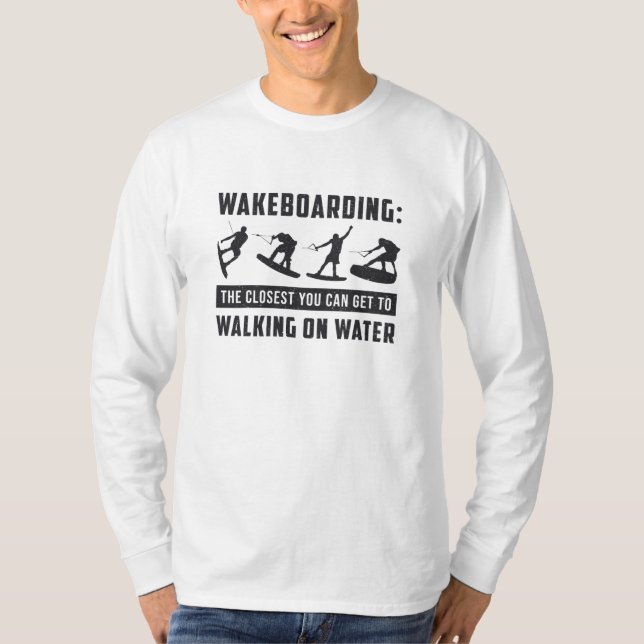 T-shirt Wakeboard Wakeboard Walking On Water Wake Wake (Devant)