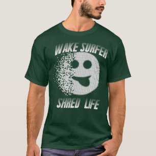 T-shirt Wakesurfer Wake Surf Eau Ski Lac Sport
