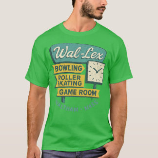 T-shirt Wal-Lex Retro Bowling Rollerway Vintage