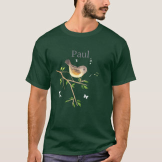 T-shirt Waldier Nom de l'oiseau Paul amis