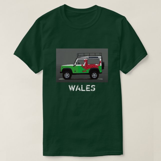 T-SHIRT WALES (Design devant)
