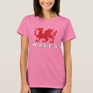 T-shirt WALES - Drapeau Dragon