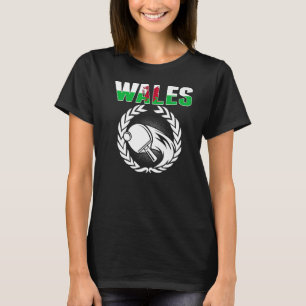 T-shirt Wales Table Tennis Welsh Ping Pong Team Support