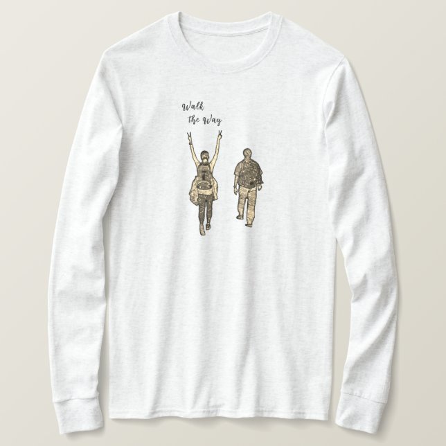 T-Shirt Walk the Way Femmes (Design devant)