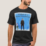 T-shirt Walken In A Winter Wonderland  Funny Christmas Car<br><div class="desc">Walken In A Winter Wonderland  Funny Christmas Cards And Gifts With Christopher</div>
