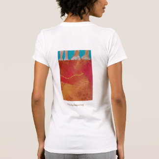 T-shirt Walking on Country Aboriginal print shirt