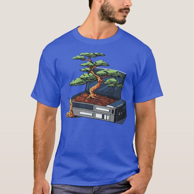 T-shirt Walkman Bonsai by Tobe Fonseca (Devant)