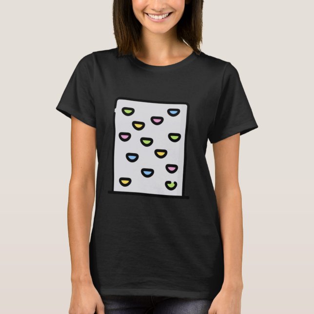 T-shirt Wall Climber Rock Mountain Escalade (Devant)