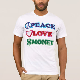 T-shirt Wall Street/L'argent de la paix