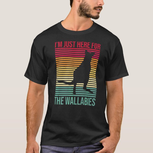 T-shirt Wallaby Australien Pour Wallaby Kangaroo Expert (Devant)