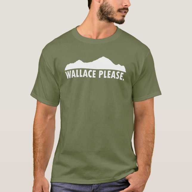 T-shirt Wallace Idaho S'Il Vous Plaît (Devant)