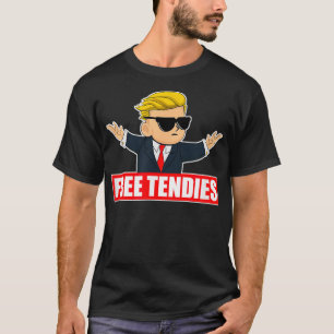 T-shirt Wallstreetbets Free Tendies - WSB Stock Market