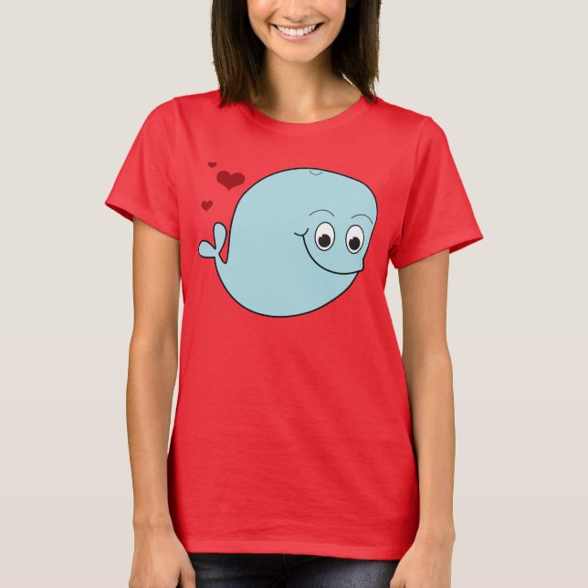 T-shirt Wally Whale (Devant)