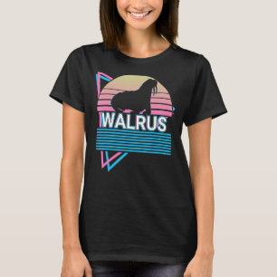 T-shirt Walrus Retro