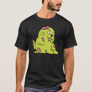 T-shirt Walrus Zombie Halloween Horreur mignonne Monster M
