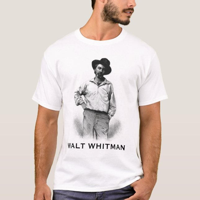 T-SHIRT WALT WHITMAN (Devant)