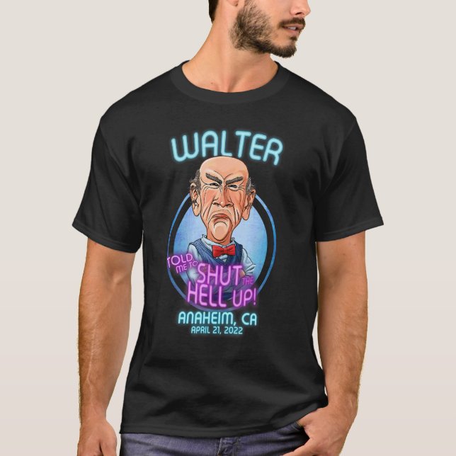T-shirt Walter Anaheim Ca 2022 (Devant)