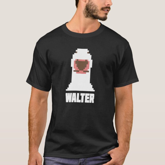 T-shirt Walter Dog Meme (Devant)