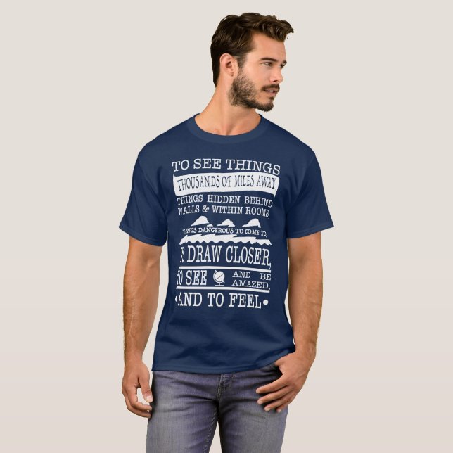 T-shirt Walter Mitty - signification de la vie (Devant entier)