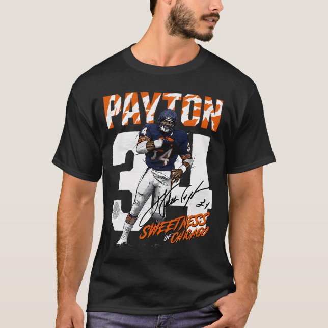 T-shirt Walter Payton Chicago (Devant)