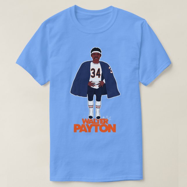 T-shirt Walter Payton Sideline Cape (Design devant)