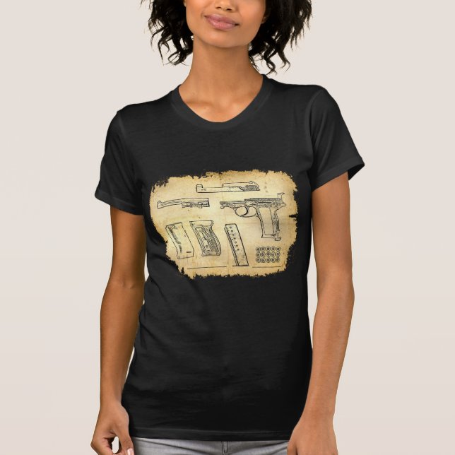 T-shirt Walther P38 (Devant)