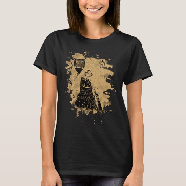 T-shirt Walther von der Vogelweide - natural bleached (Devant)