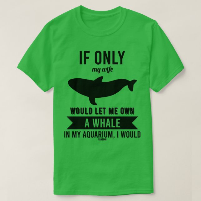 T-shirt Walvis dit (Design devant)