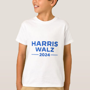 T-shirt Walz 2024 Président américain Drapeau Kamala Harri