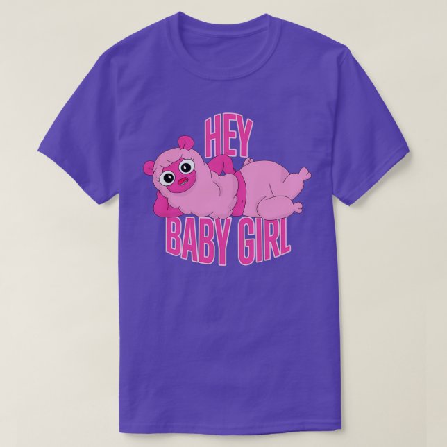 T-shirt Wammawink Hey Baby Girl (Design devant)