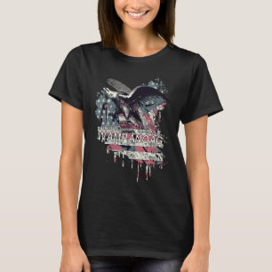 T-shirt Wampanoag American Indian Tribe Vieux thème Vintag