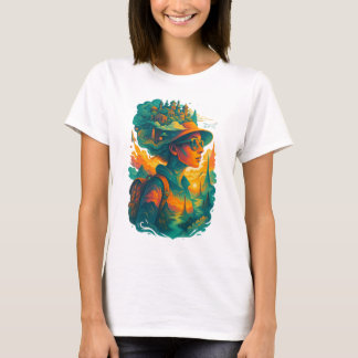 T-shirt Wander far. Dream big. Live free.