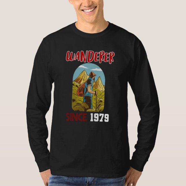 T-shirt Wanderer since 1979 (Devant)