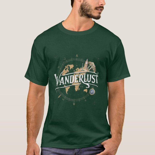 T-Shirt Wanderlust (Devant)