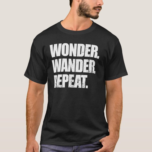 T-shirt Wanderlust Femmes Hommes Vacay Vibes de voyage Ran (Devant)