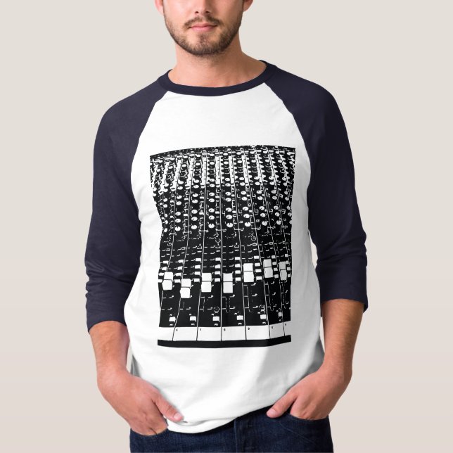 T-shirt Wanderlust Sound Mix Board EDM Music Festival (Devant)