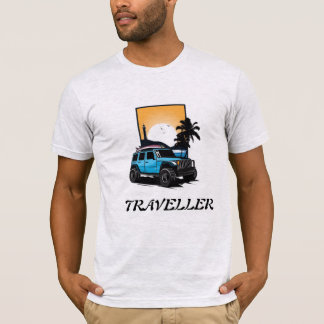 T-shirt "Wanderlust Tee - Explorez au-delà des limites"